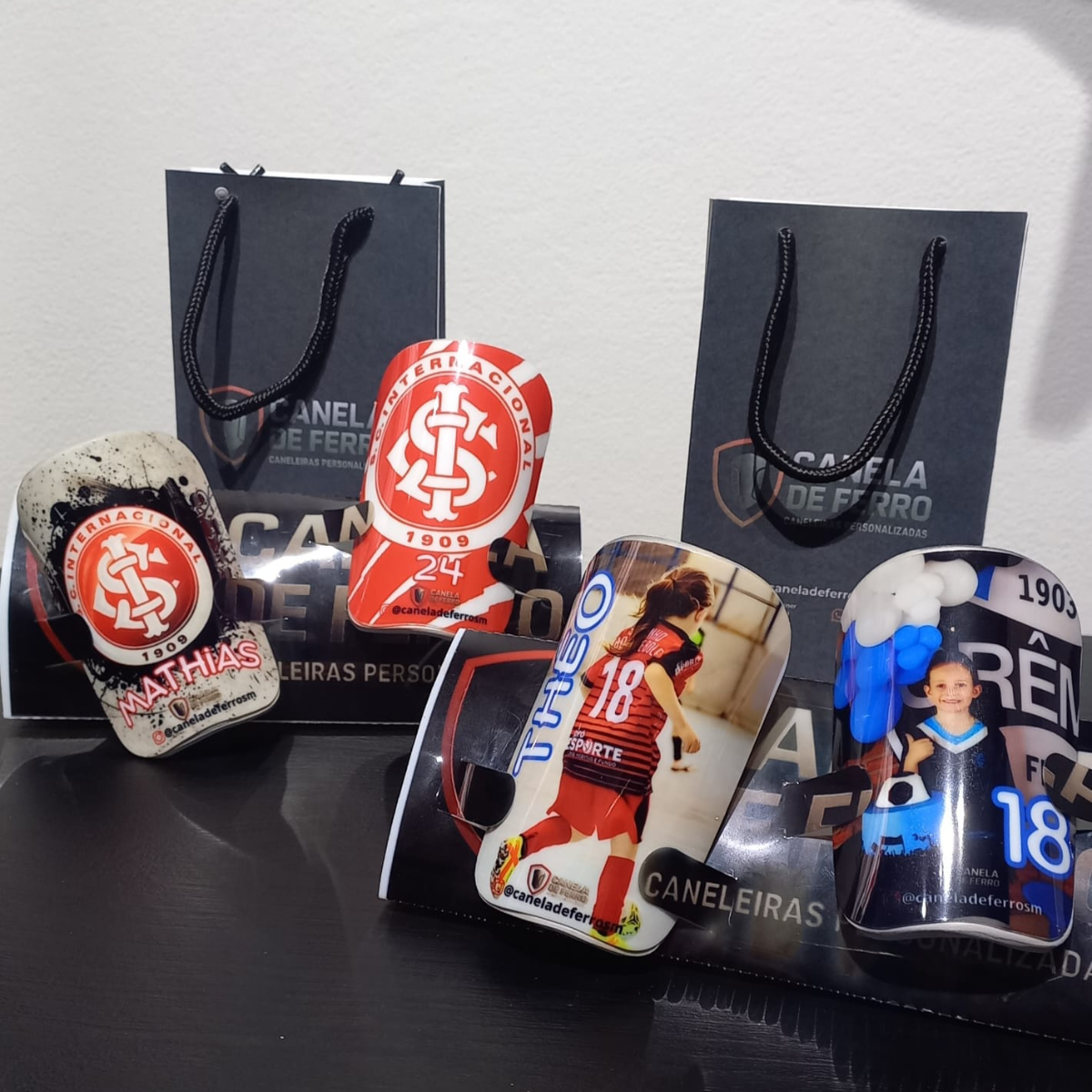 Caneleira personalizada Canela de Ferro - Arte com Fotos