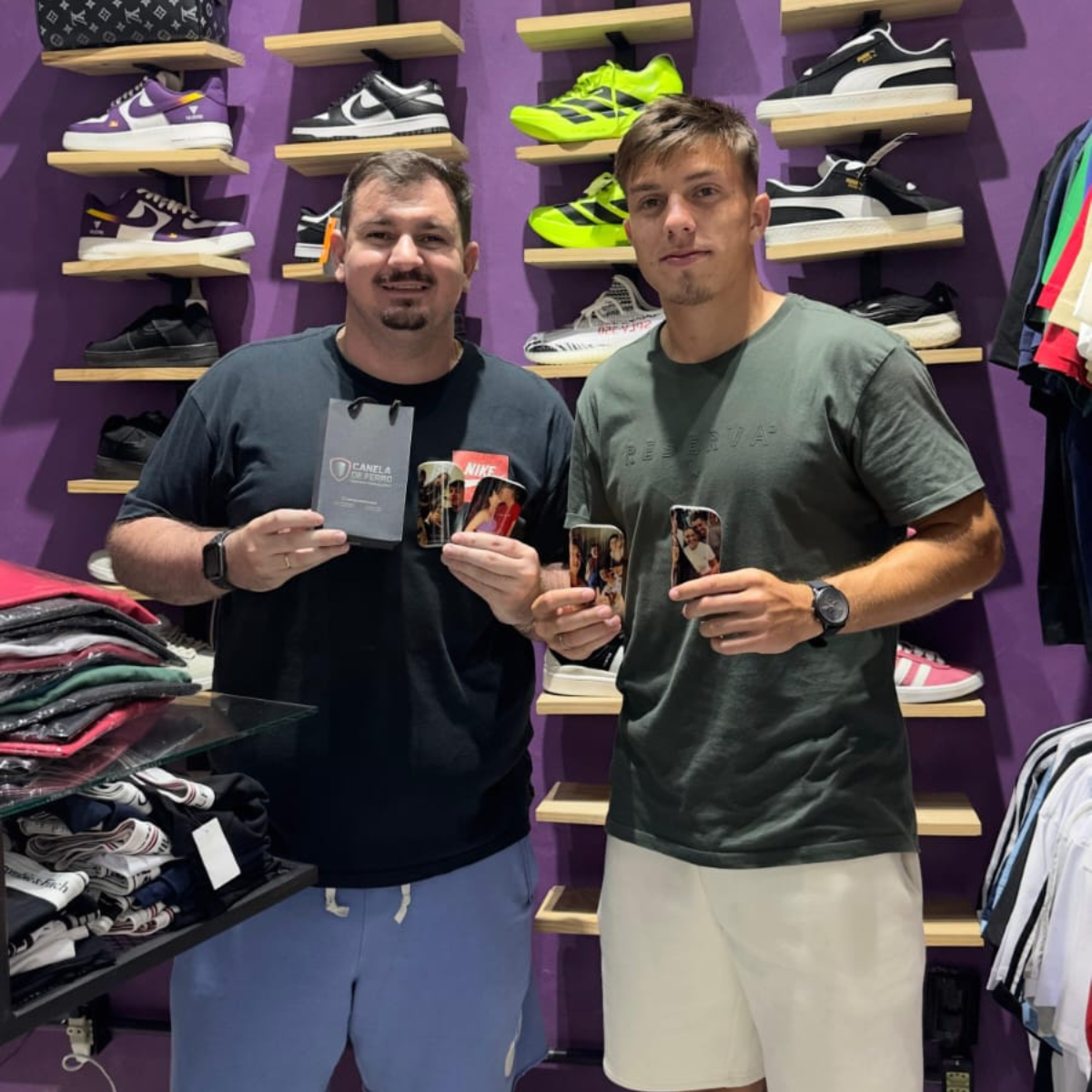 Caneleira personalizada Canela de Ferro - Vitor Jr.